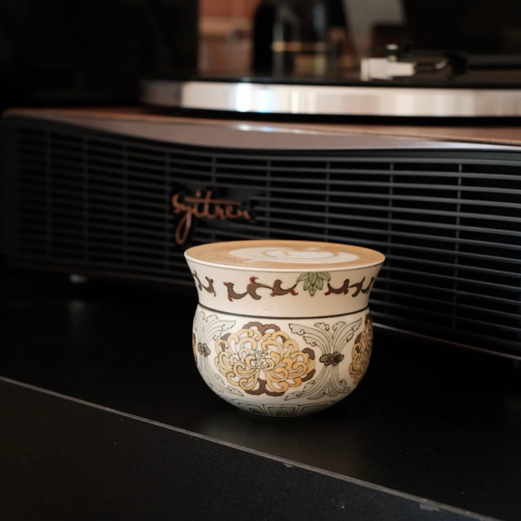 Wucai Chrysanthemum Cup