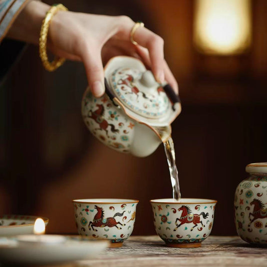 Forbidden City Dunhuang Ruyao Teacup