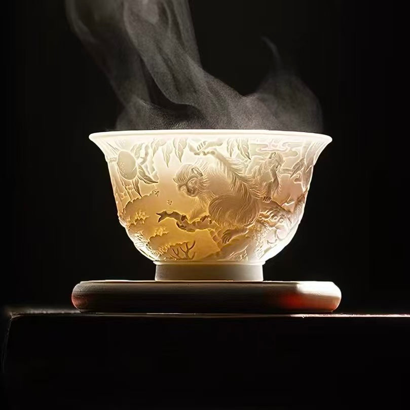 Thousands of miles of rivers and mountains Teacup