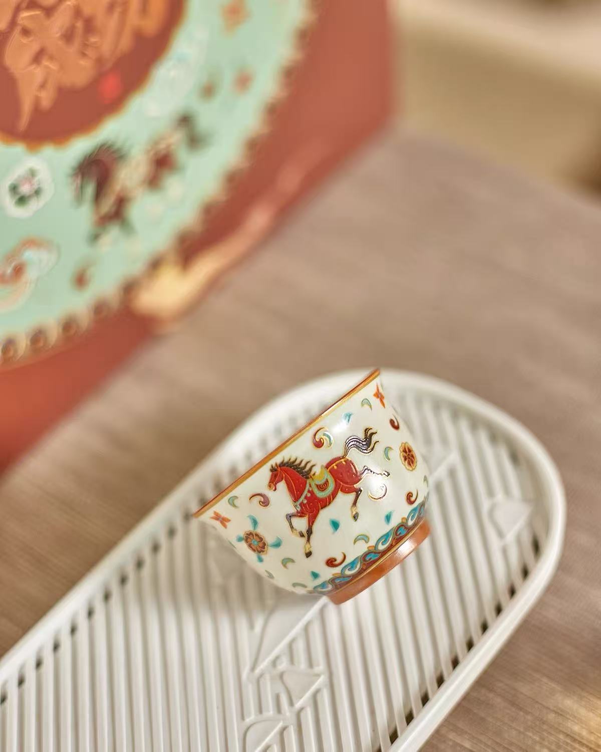 Forbidden City Dunhuang Ruyao Teacup
