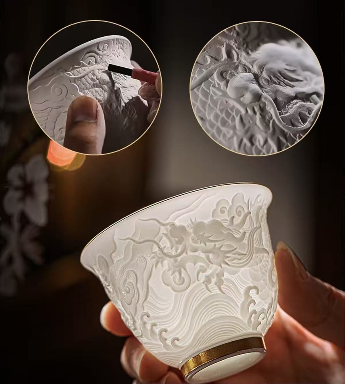 Thousands of miles of rivers and mountains Teacup