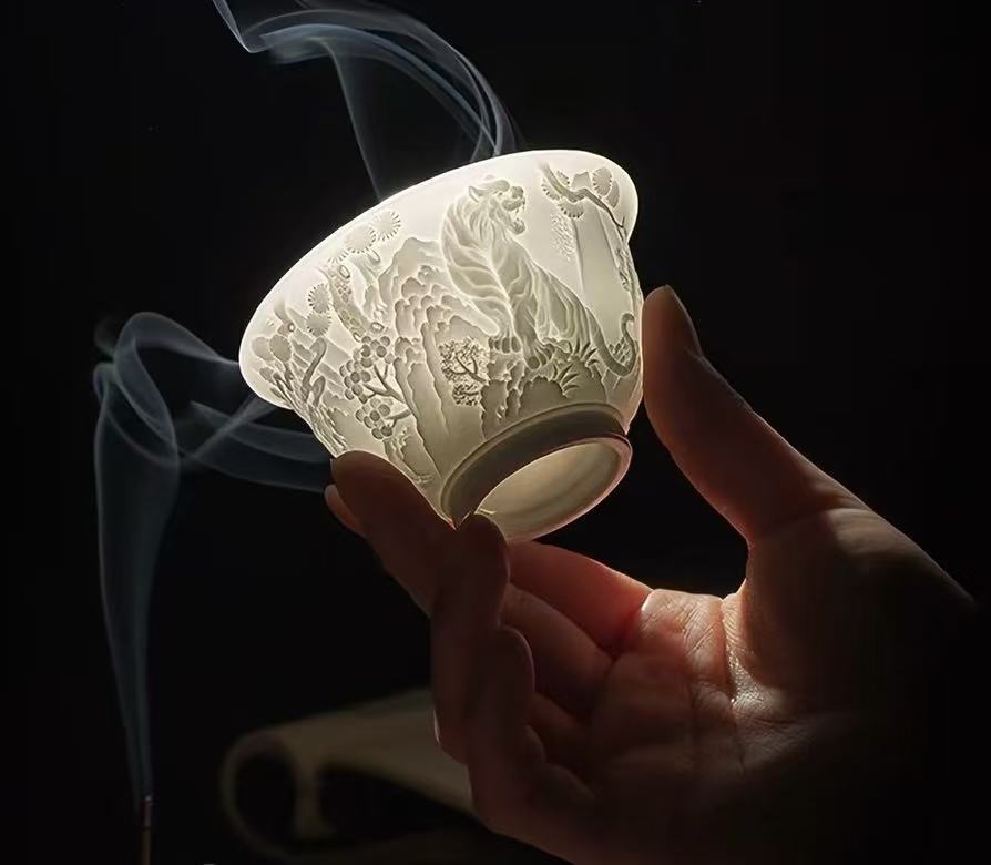 Thousands of miles of rivers and mountains Teacup