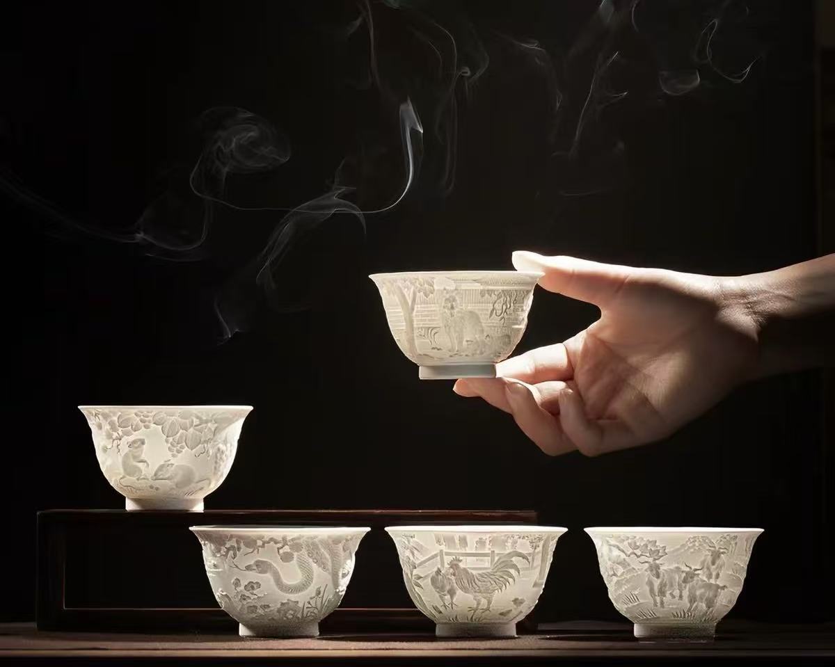 Thousands of miles of rivers and mountains Teacup